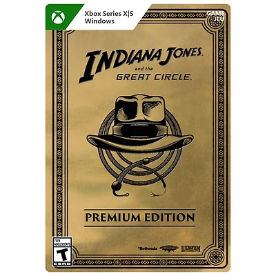 Indiana Jones et le Cercle ancien édition Premium (Xbox Series X|S / Windows) - Téléchargement numérique