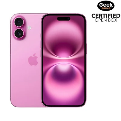 Open Box - Apple iPhone 16 128GB - Pink - Unlocked