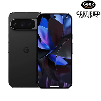 Boîte ouverte - Pixel 9 Pro de 512 Go de Google - Noir volcanique - Déverrouillé