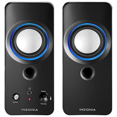 Système de haut-parleurs d'ordinateur Bluetooth 2.0 d'Insignia - Exclusivité Best Buy