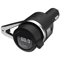 Trousse mains libres pour l'auto BTFreq de Scosche avec émetteur FM Bluetooth/Power Delivery (BTFMPD3SR-SP)