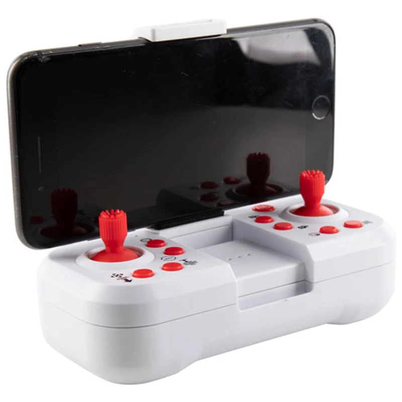 Drone HD Ally de LiteHawk avec caméra - Rouge/Blanc