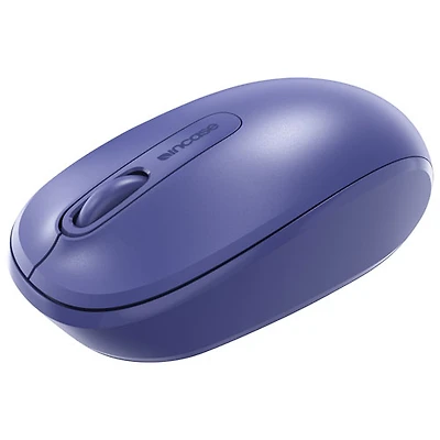 Souris optique sans fil Mobile Mouse 1850 d'Incase conçue par Microsoft - Violet