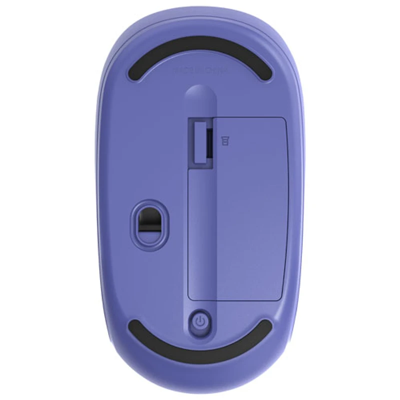 Souris optique sans fil Mobile Mouse 1850 d'Incase conçue par Microsoft - Violet