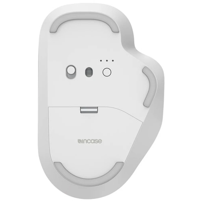 Souris BlueTrack ergonomique Bluetooth d'Incase conçue par Microsoft - Glacier