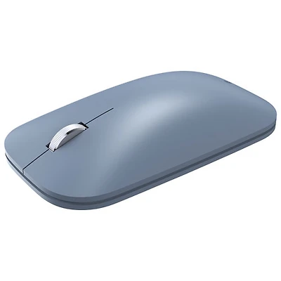 Souris BlueTrack Bluetooth Modern Mobile d'Incase conçue par Microsoft - Bleu glace