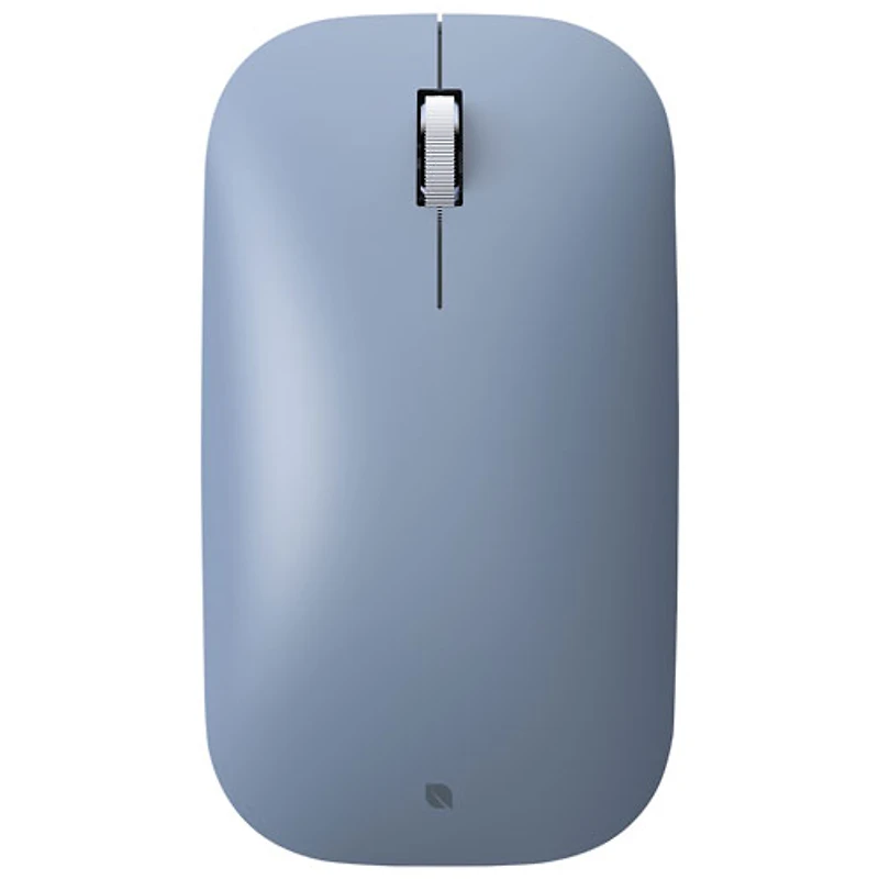 Souris BlueTrack Bluetooth Modern Mobile d'Incase conçue par Microsoft - Bleu glace