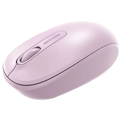 Souris optique sans fil Mobile Mouse 1850 d'Incase conçue par Microsoft - Orchidée pâle