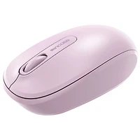Souris optique sans fil Mobile Mouse 1850 d'Incase conçue par Microsoft - Orchidée pâle