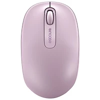 Souris optique sans fil Mobile Mouse 1850 d'Incase conçue par Microsoft - Orchidée pâle