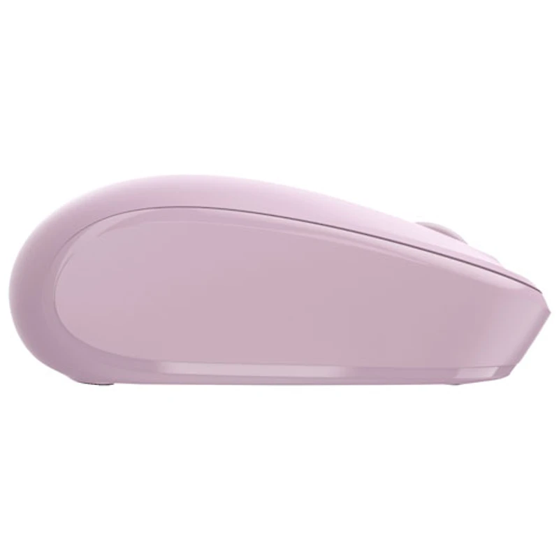 Souris optique sans fil Mobile Mouse 1850 d'Incase conçue par Microsoft - Orchidée pâle