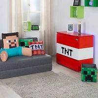 Commode à 3 tiroirs TNT Minecraft - Rouge/Blanc