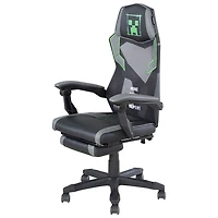 Minecraft Ergonomic High Back Gaming Chair - Grey/Black