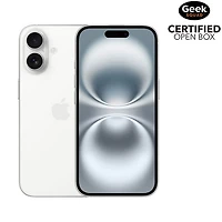 Boîte ouverte - iPhone 16 de 512 Go d'Apple - Blanc - Déverrouillé