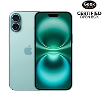 Boîte ouverte - iPhone 16 Plus de 512 Go d'Apple - Sarcelle - Déverrouillé