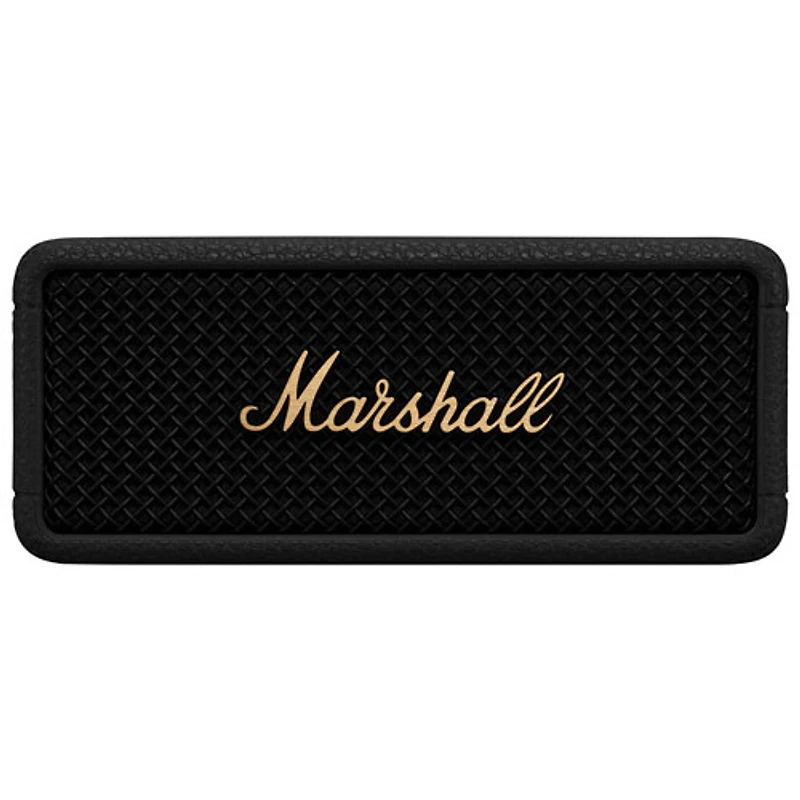 Marshall Emberton III Bluetooth Wireless Speaker - Black/Brass