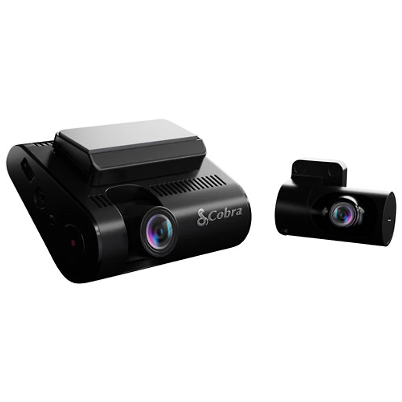 Cobra SC220C QHD 1440p Dual View Dash Cam with 3" OLED Screen & Rear Camera