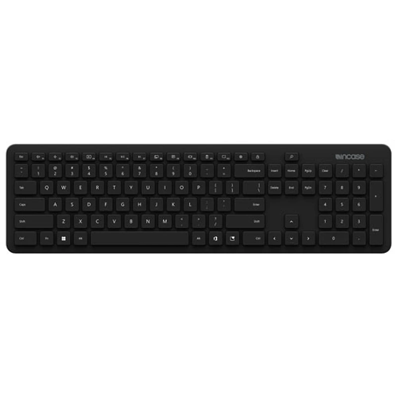 Incase Designed By Microsoft Wireless Bluetooth Keyboard - Black - English