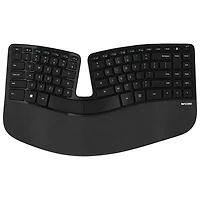 Incase Designed By Microsoft Sculpt Ergonomic Wireless TKL Keyboard - Black - English - Only at Best Buy