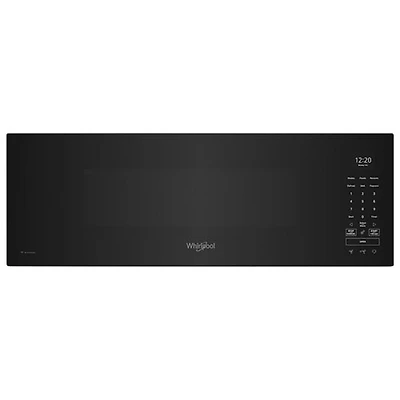 Four à micro-ondes à hotte intégrée de Whirlpool - 1,1 pi³ - Noir