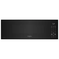 Four à micro-ondes à hotte intégrée de Whirlpool - 1,1 pi³ - Noir