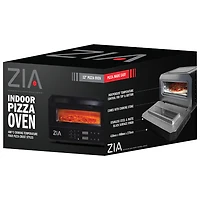 Four à pizza intérieur de 12 po Pizzeria de ZIA - Noir