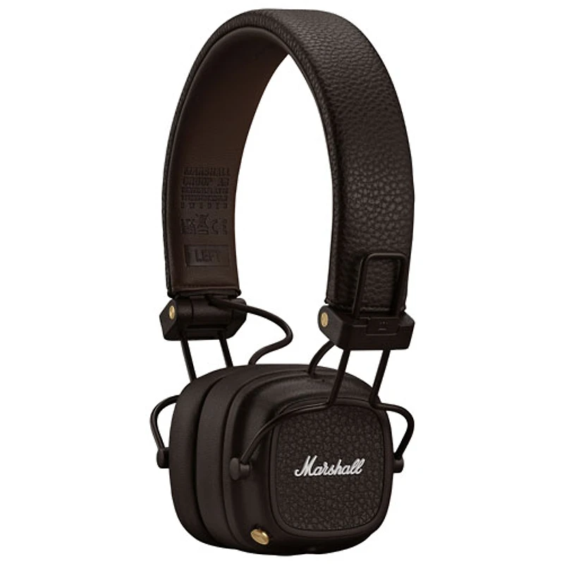 Marshall Major V Wireless On-Ear Bluetooth Headphones - Brown