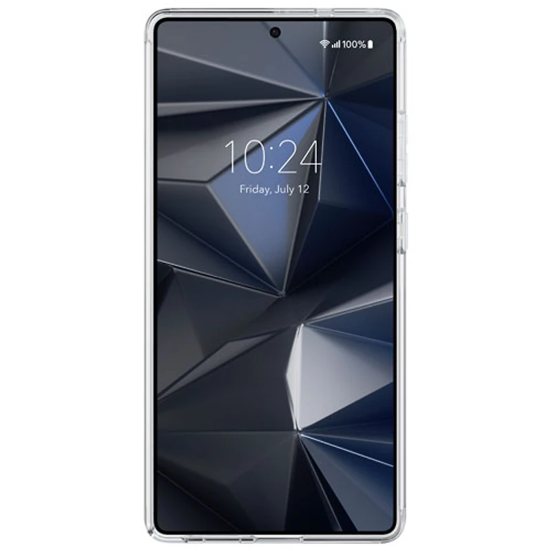 Insignia Fitted Hard Shell Case for Galaxy S25 Ultra - Clear - Only at Best Buy