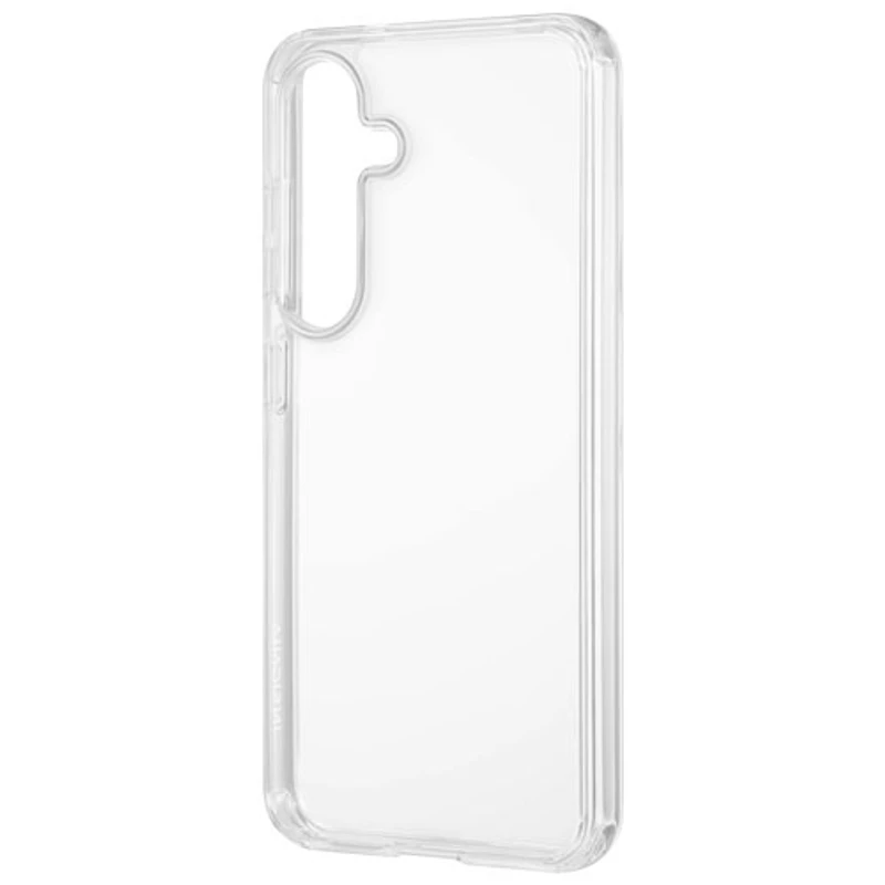 Insignia Fitted Hard Shell Case for Galaxy S25 - Clear - Only at Best Buy