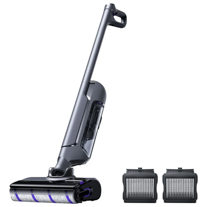 Aspirateur-balai à vadrouille sans fil humide/sec S20 Pro de Narwal avec 2 filtres - Gris
