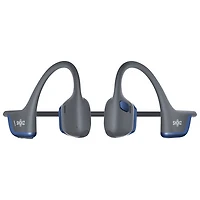 Shokz OpenRun Pro 2 USB-C Open-Ear Bluetooth Headphones - Steel Blue - Only at Best Buy