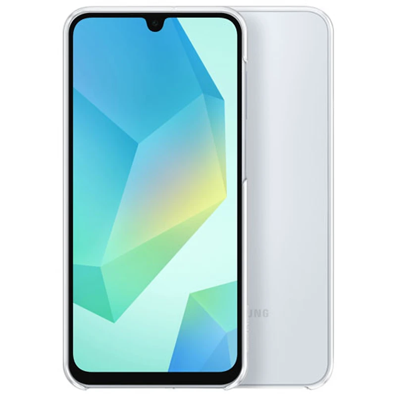 Étui rigide ajusté pour Galaxy A16 de Samsung - Transparent