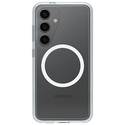 Étui rigide ajusté avec aimant Symmetry d'OtterBox pour Galaxy S25 - Transparent