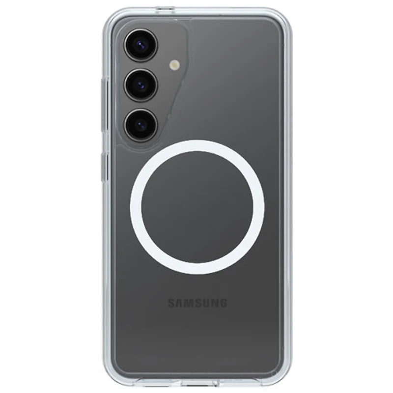 OtterBox Symmetry Fitted Hard Shell Case with Magnet for Galaxy S25+ (Plus) - Clear