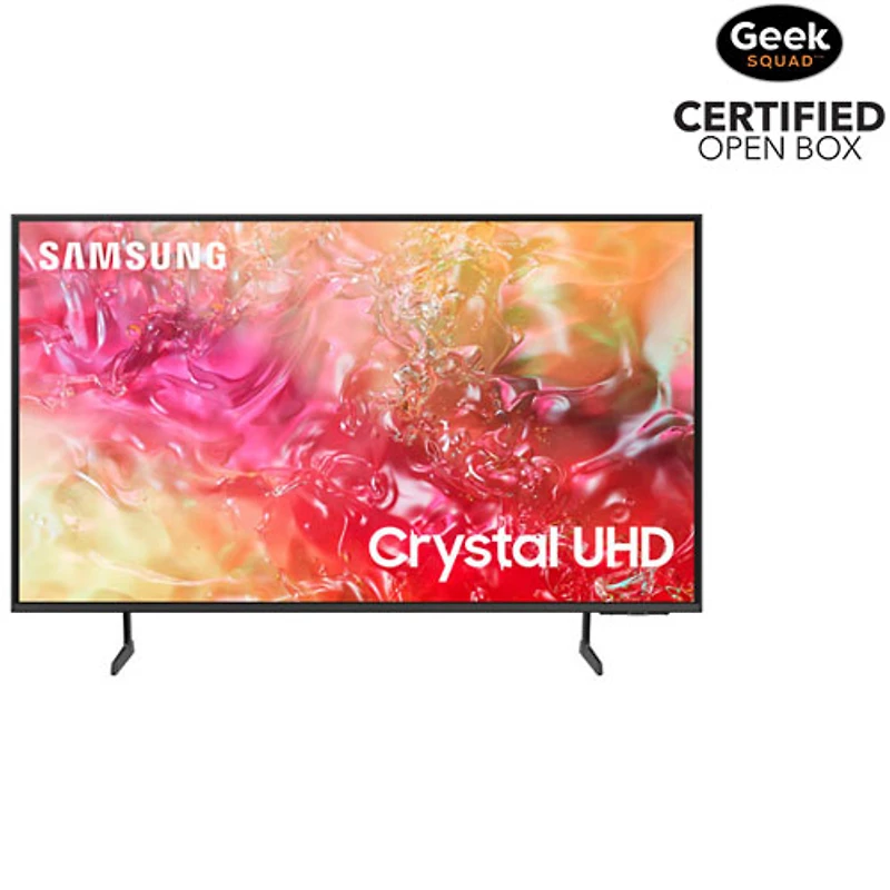 Boîte ouverte - Téléviseur intelligent Tizen OS HDR DEL UHD 4K de 50 po de Samsung (UN50DU7200FXZC) - 2024