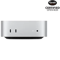 Boîte ouverte - Ordinateur Mac mini 256 Go d'Apple (MU9D3VC/A) à processeur 10 coeurs M4 d'Apple, processeur graphique 10 coeurs et RAM 16 Go