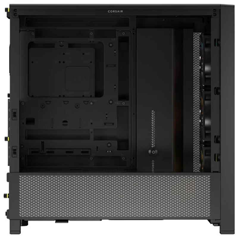 Tour d'ordinateur mi-hauteur ATX 4000D ARGB Frame de Corsair - Noir
