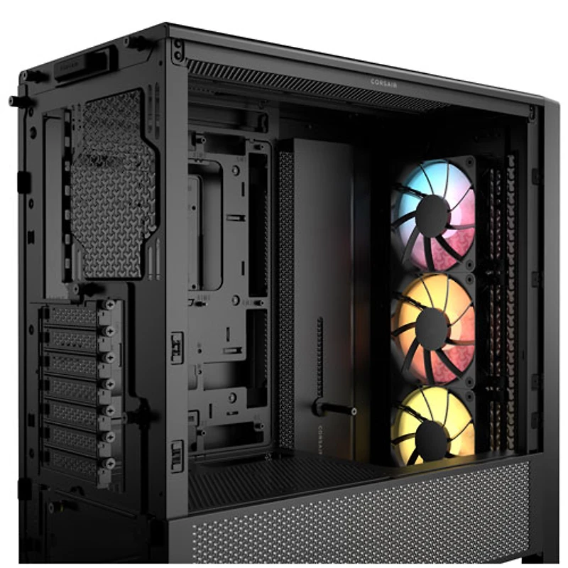 Tour d'ordinateur mi-hauteur ATX 4000D ARGB Frame de Corsair - Noir