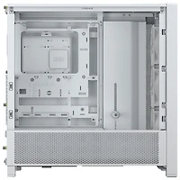 Tour d'ordinateur mi-hauteur ATX 4000D Frame de Corsair - Blanc