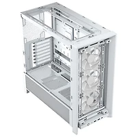Tour d'ordinateur mi-hauteur ATX 4000D Frame de Corsair - Blanc