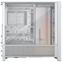 Tour d'ordinateur mi-hauteur ATX 4000D ARGB Frame de Corsair - Blanc