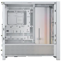 Tour d'ordinateur mi-hauteur ATX 4000D ARGB Frame de Corsair - Blanc