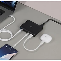 Station d'alimentation de bureau de 100 W de LOGiiX (LGX-13832) - Noir