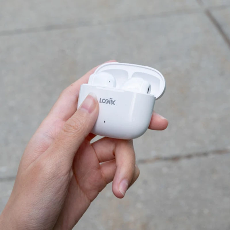 Écouteurs boutons 100 % sans fil Vibrance Melody de LOGiiX - Blanc