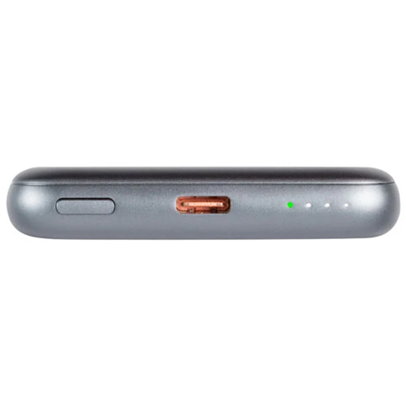 LOGiiX Piston 10000 mAh USB-C PD Power Bank - Graphite Grey