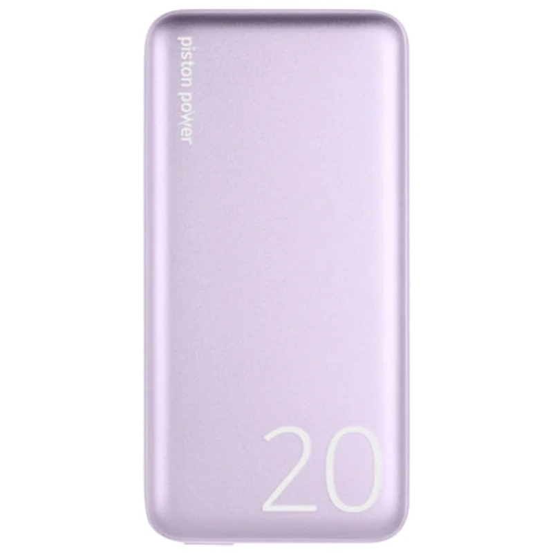 LOGiiX Piston 20000 mAh USB-C PD Power Bank - Lavender