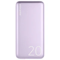 LOGiiX Piston 20000 mAh USB-C PD Power Bank - Lavender