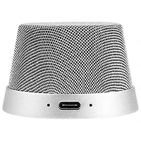 LOGiiX Blue Piston Mini Mag Wireless Bluetooth Speaker - Silver