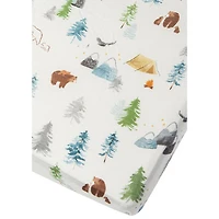 Loulou Lollipop Muslin Sheet - Crib - Adventure Begins