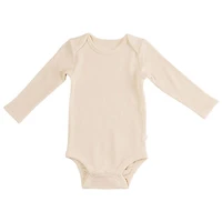 Loulou Lollipop Waffle Bodysuit (3-6 Months) - Coconut Milk